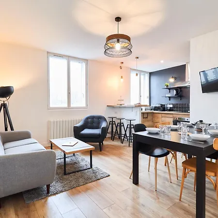 Le Trefle, Gare Centre-ville, Netflix, Spacieux Apartment Reims